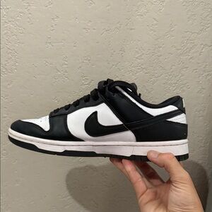Nike Women’s Black and White Low-Top Dunks
